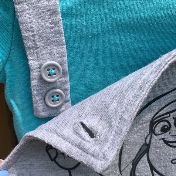 Disney Buzz Lightyear Overalls & Onesie - Picture 6 of 6